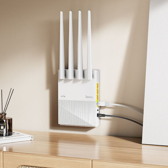 Hoco HI31 Drahtlos Router Wi‑Fi 5 mit 4 Anschlüssen Ethernet