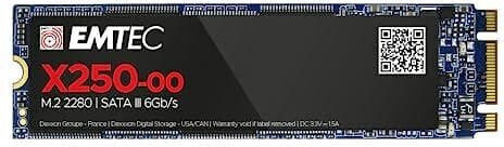 Emtec X250 SSD 2TB τύπου M.2 με σύνδεση SATA III
