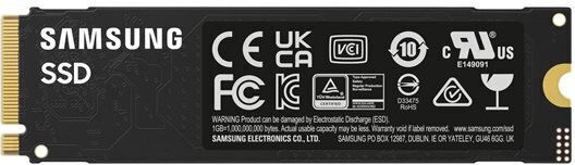 Samsung 9100 Pro SSD 2TB τύπου M.2 με σύνδεση PCI Express 5.0 (PS5 Compatible) MZ-VAP2T0BW