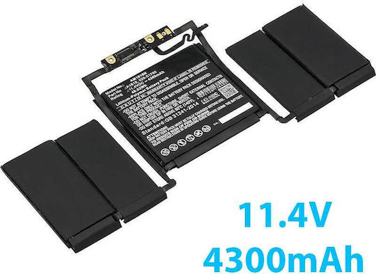 Kompatible Batterie für Apfel MacBook Pro Pro 13" A1706 (2016-2017) mit 4313mAh