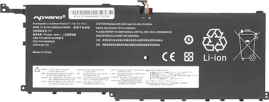Movano Compatible Battery for Lenovo ThinkPad X1 Carbon 4th with 3290mAh