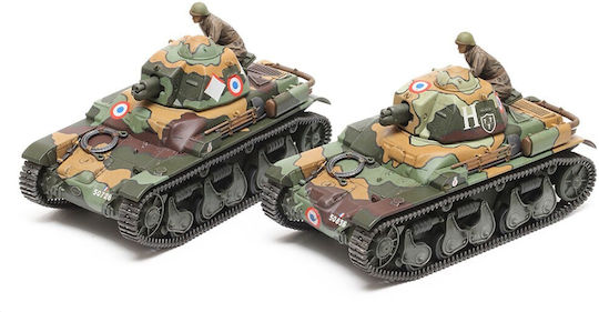 Tamiya French Modeling Figure Tank in Scale 1:35 3.5x3.5cm.
