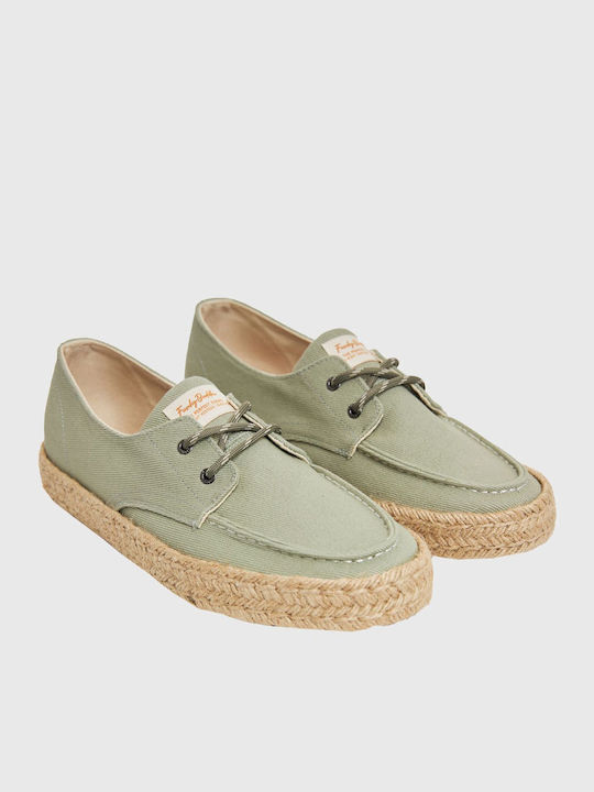 Men's Espadrilles in Green Color