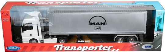 CarMotion Man Tgx Φιγούρα Μοντελισμού Τρακτέρ Λευκή σε Κλίμακα 1:32