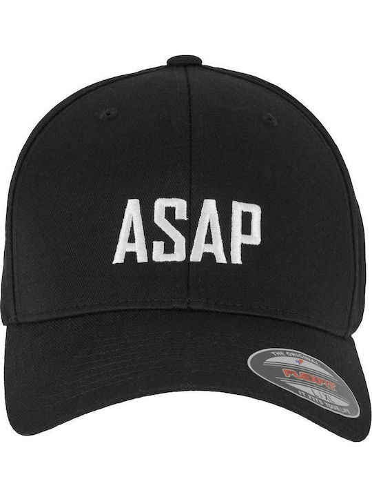 Soon As Possible Wooly Combed Cap Black