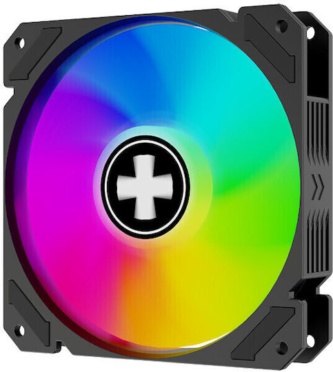 Xilence XF065 Reverse Blade Case Fan 120mm 1500rpm With ARGB Lighting And 4-Pin PWM Connection