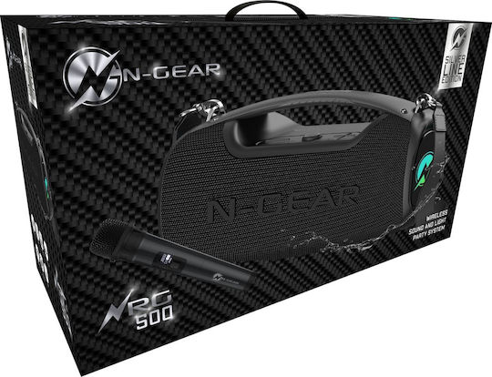 N-Gear Nrg500 Bluetooth Speaker 20W with Battery Life up to 10 hours Black