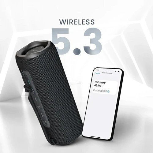 HiFuture Alpha Αδιάβροχο Ηχείο Bluetooth 15W με Διάρκεια Μπαταρίας έως 12 ώρες Κόκκινο
