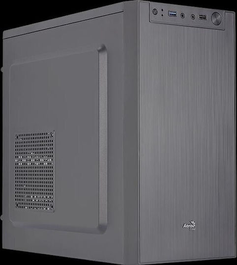 Aerocool CS-108 Mini Tower Κουτί Υπολογιστή Μαύρο