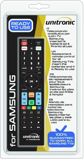 Unitronic Συμβατό Τηλεχειριστήριο Unitronic για Τηλεοράσεις Samsung