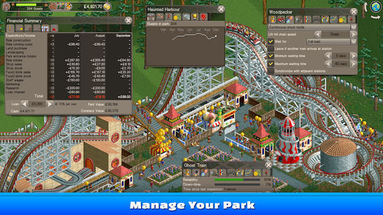 RollerCoaster Tycoon Classic Klassisch Edition Switch-Spiel
