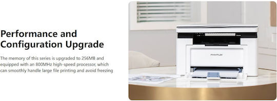 Pantum BM2300NW Ασπρόμαυρο Πολυμηχάνημα Laser με WiFi και Mobile Print