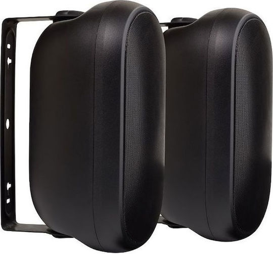 Artsound ASW800 Wall Installation Speakers 220W Pair 18x25x39.5cm Black