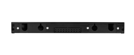 Lanberg Optical Patch Panel for Rack 1U 19" with 24 Ports Black
