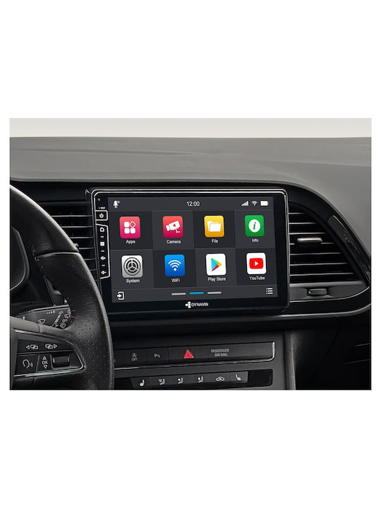 Dynavin Ηχοσύστημα Αυτοκινήτου για Seat Leon 2012-2019 (Bluetooth/USB/WiFi/GPS/Apple-Carplay/Android-Auto) με Οθόνη Αφής 9"