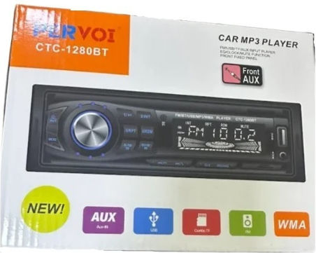 PerVoi Player 1280 Ραδιόφωνο Αυτοκινήτου 1 DIN (Bluetooth/USB)