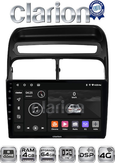 Sistem Audio Auto pentru Fiat Grande Punto / Linia 2005-2012 (Bluetooth/USB/WiFi/GPS/Apple-Carplay/Android-Auto)