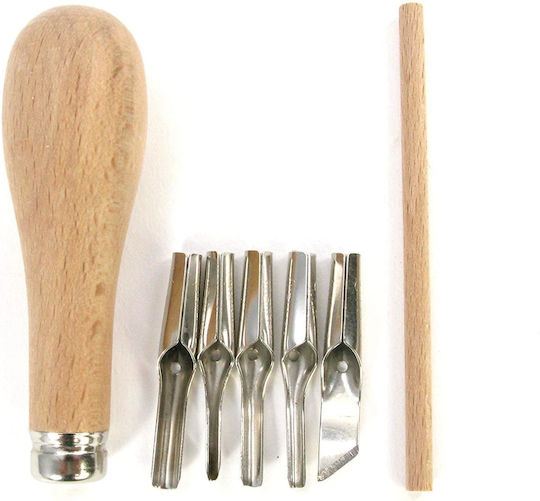 Art & Hobby Εργαλείο Χαρακτικής Σετ 5τμχ