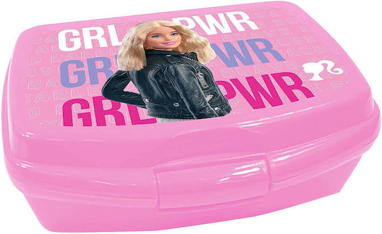 Δοχειο Πλαστικο Φαγητου Barbie 16,5x12,5x6cm 600ml Barbie