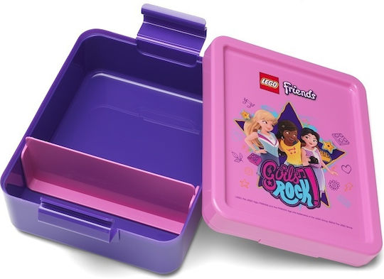 LEGO Friends Πλαστικό Παιδικό Σετ Φαγητού 0.39lt Πολύχρωμο 13.5 x 17 x 7εκ.