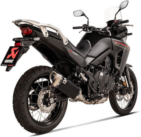 Akrapovic Τελικό Εξάτμισης Μοτοσυκλέτας για Honda Transalp