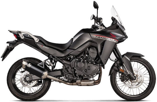 Akrapovic Τελικό Εξάτμισης Μοτοσυκλέτας για Honda Transalp