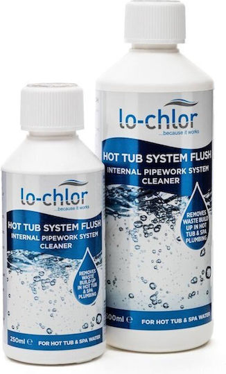 Water Treatment Hellas Lo-Chlor Hot Tub System Flush Καθαριστικό Πισίνας 0.5lt
