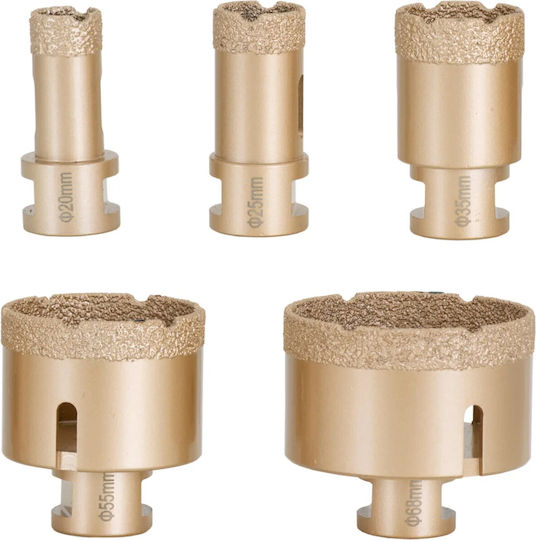 Diamant-Lochsägen Winkelschleifer 20 25 35 55 68 115 mm M14 Set