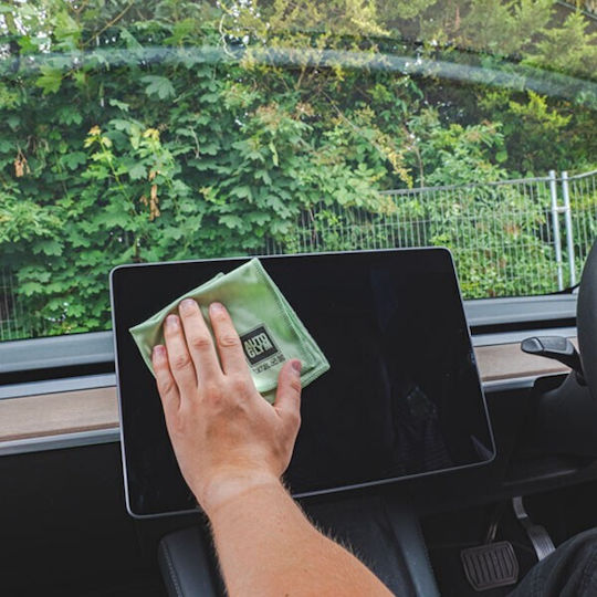 AutoGlym Glass & Screen Cloths Synthetic Cleaning Cloths for Interior Plastics - Dashboard Car 3 Pieces