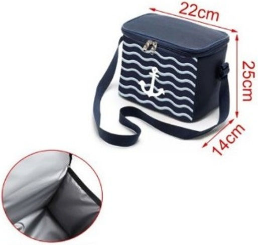 KMT Style Insulated Bag Handbag 8 liters L14 x W25 x H22cm