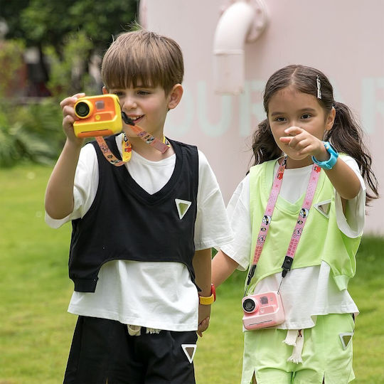 Picocici K27 Children's Camera 26MP Full HD (1080p) with Thermal Printing Yellow