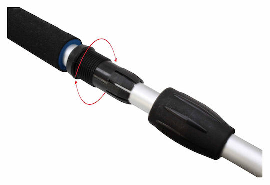 Satra Telescopic Car Wash Broom with Water Supply 102-172.5cm