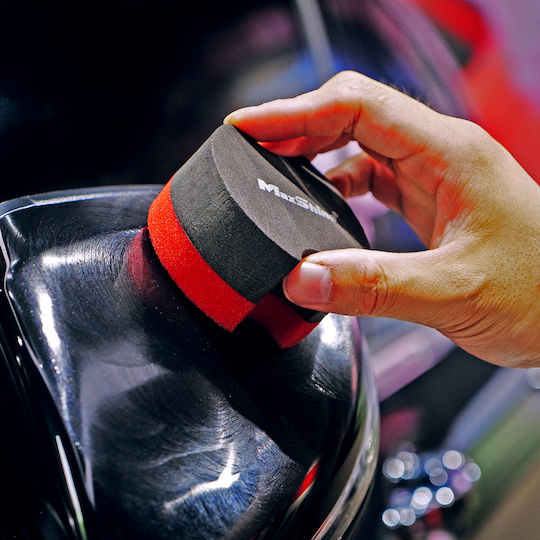 Maxshine Sponges Applicator Polishing for Bodywork Wax Polish Grey Red