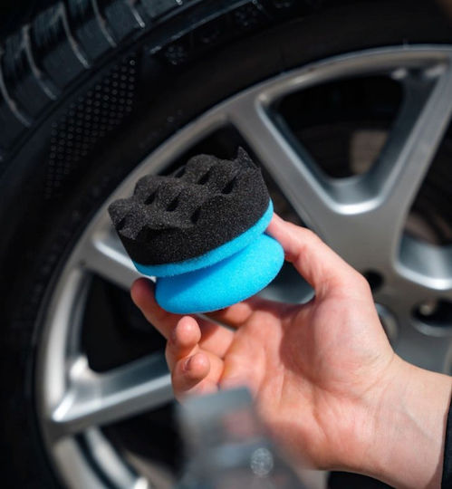 K2 Autowaschlappen Applikator zum Polieren für Bereifung Auto