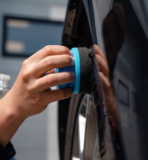 K2 Autowaschlappen Applikator zum Polieren für Bereifung Auto