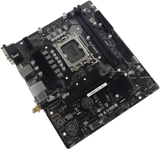 Biostar B760MX2-E D4 rev. 1.0 Motherboard Micro ATX με Intel 1700 Socket