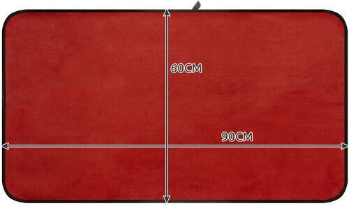 Xtrobb Car Microfiber Drying Cloth Red 90x60cm