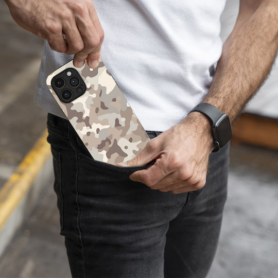 Θήκη Sonique Camouflage Army Series Oppo Reno12 Pro 5g Μπεζ