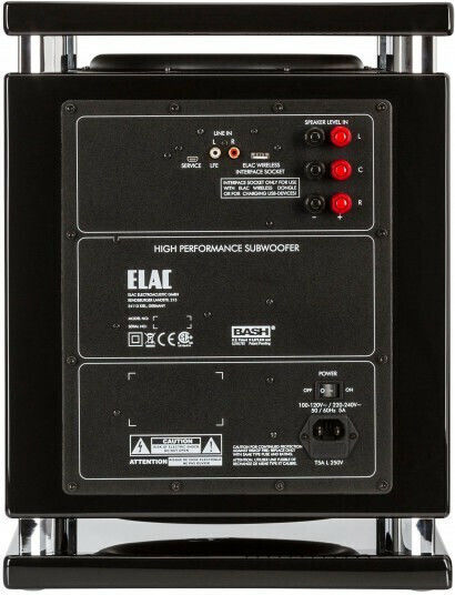 Elac SUB2070.2 Active Subwoofer with Speaker 10" 600W Black