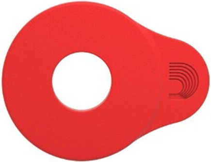 D'Addario Accessories D'Addario Pw-flsb-04rd Strap Lock Set 4 Pcs Red