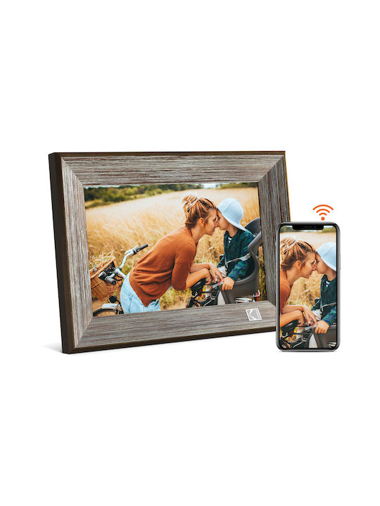Kodak Цифрова рамка 10" Резолюция 1280x800 с WiFi Сив SB6823