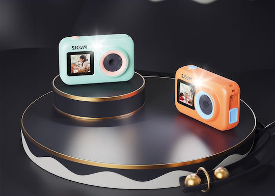 SJCAM Funcam Plus 64GB Action Camera Full HD (1080p) Underwater Standard with 2.4" Screen and Wi-Fi Orange