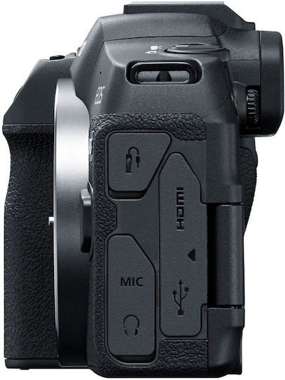 Canon EOS R8 + Μπαταρία LP-E17 Mirrorless Φωτογραφική Μηχανή Body Μαύρη