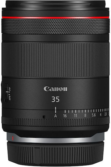 Canon Format mediu Obiectiv Foto 35mm f/1.4 L VCM Unghi larg pentru Montura Canon RF Black