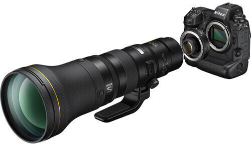Nikon Full Frame Camera Lens Nikkor Z 800mm f/6.3 VR S Super Telephoto for Nikon Z Mount Black