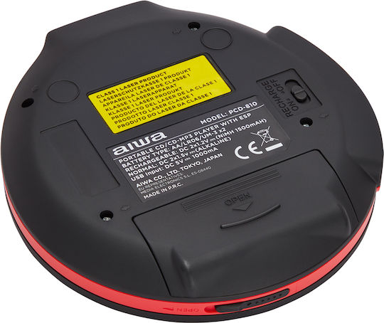 Aiwa Φορητό Ηχοσύστημα με CD / USB Μαύρο