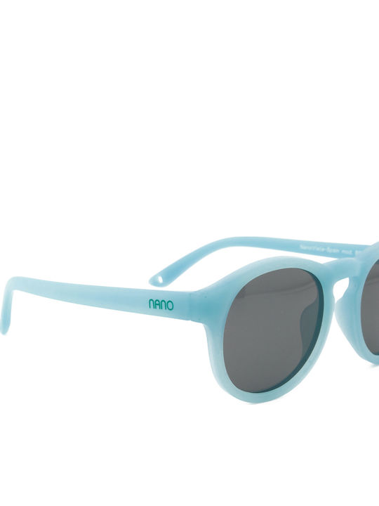 Nanovista Round Baby Kids Sunglasses with Polarized Blue Lenses for 1-4 Years