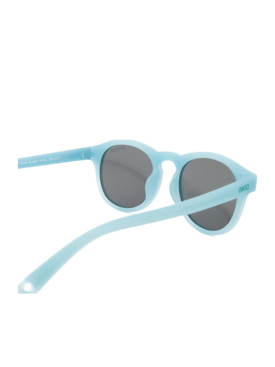 Nanovista Round Baby Kids Sunglasses with Polarized Blue Lenses for 1-4 Years