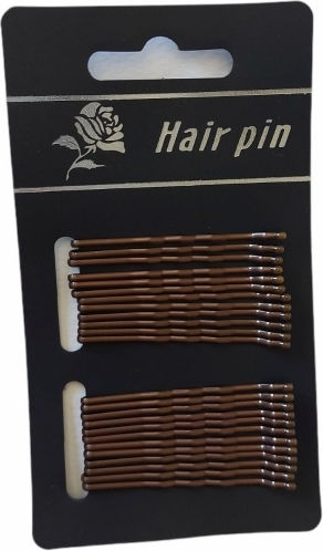 Ro Accessories Set of Brown Hair Pins 24pcs