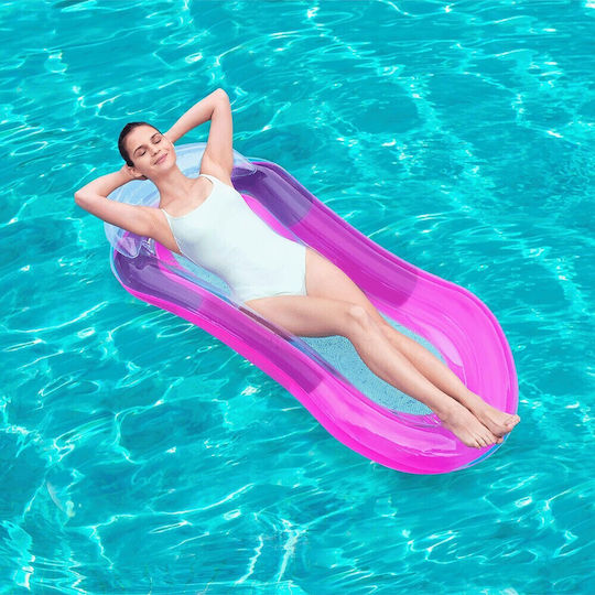 Bestway Φουσκωτό Στρώμα Θαλάσσης Μωβ 160x84cm